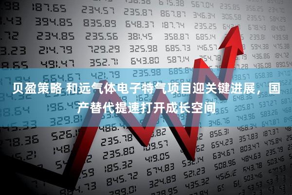 贝盈策略 和远气体电子特气项目迎关键进展，国产替代提速打开成长空间